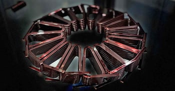 Optimizing windings for losses and space in radial flux motors