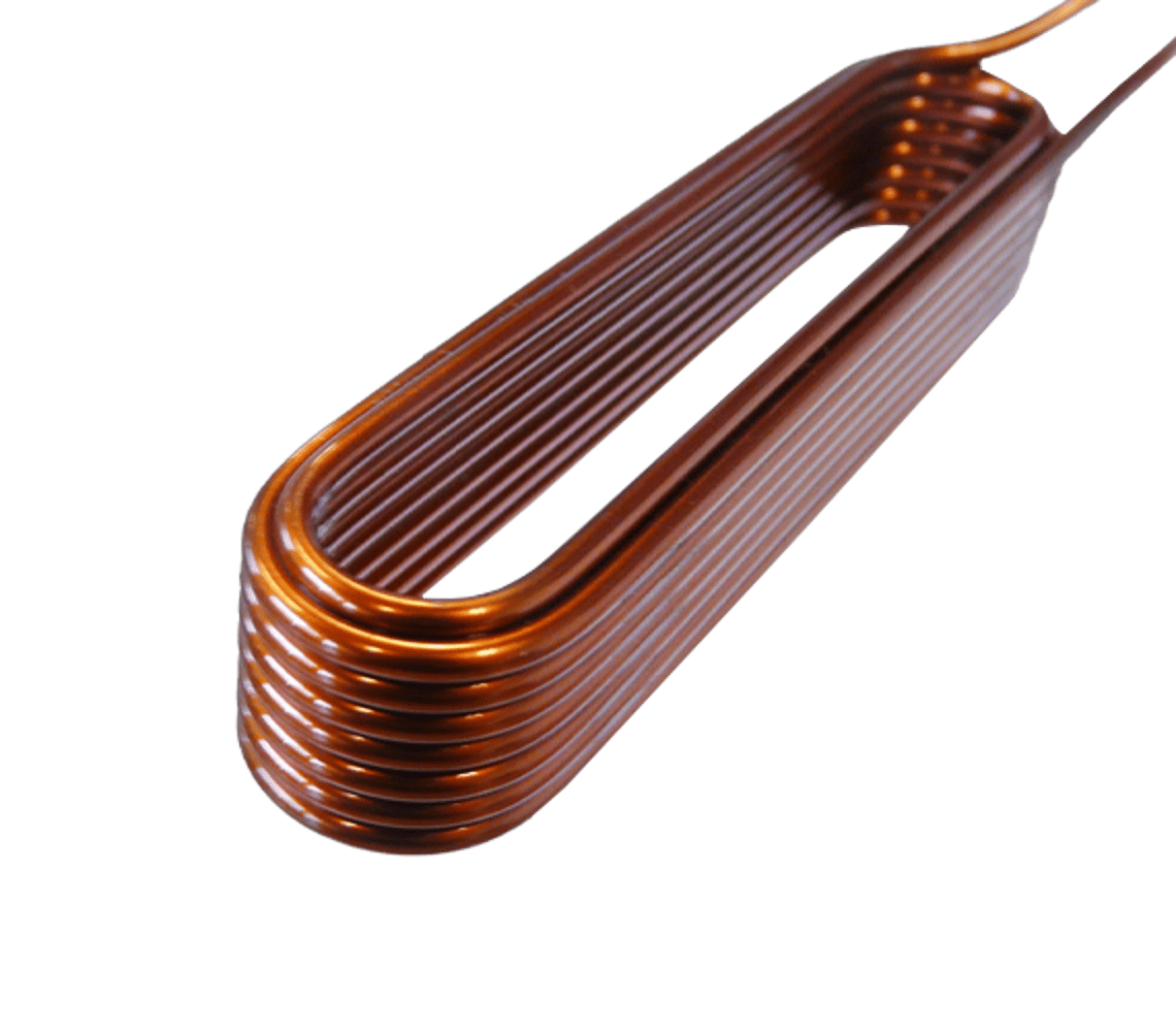 Customer-specific air core coil cylindrical/rectangular