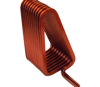 Edgewise wound air core coil