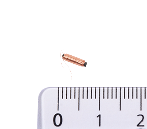 Micro coil (Magnetic core)