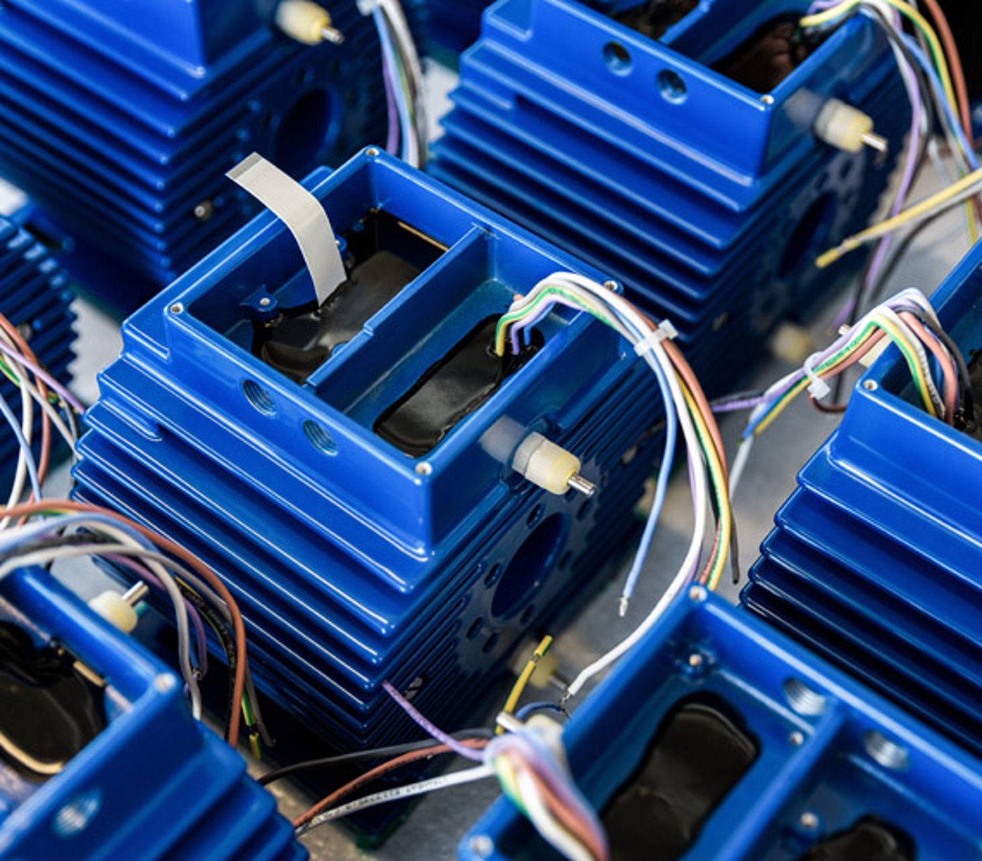 Potting of coils, transformers and assemblies