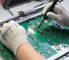 THT assembly of customer-specific PCB